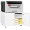 Office Furniture Copier Cabinet 2 Door Steel Copier Stand Mobile Pedestal File Printer Stand - White - Image 6