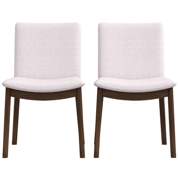 Laura - Mid-Century Modern Dining Chair (Set of 2) - Beige