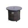 Propane Outdoor Fire Pit Table - Espresso - Image 2