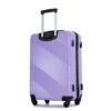 3 Piece Luggage Sets Lightweight Suitcase With Two Hooks, Spinner Wheels, (20/24/28) - Light Purple - Image 14