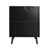 3 Drawer Cabinet, Suitable For Bedroom - Black - Image 8