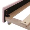 Full Size Upholstered Daybed With Storage Armrests, Trundle And Latest Integrated Bluetooth Audio System, Teddy Fleece - Pink - Image 10