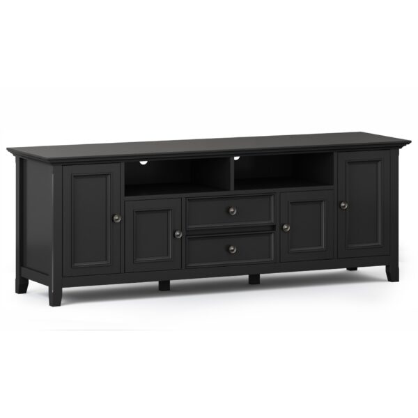 Amherst - Wide TV Media Stand - Black