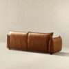 Emma - Mid-Century Modern Luxury Sofa - Cognac - Image 5