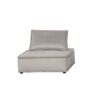 Anna - Armless Lounge Chair - Light Gray - Image 2