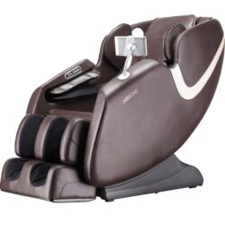 Bosscare - 2023 New Massage Full Body Chairs With Ai Voice, App Control Zero Gravity Shiatsu Recliner Massage Chair - Brown