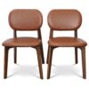 Kelsey - Dining Chair (Set of 2) - Brown / Natural - Image 2