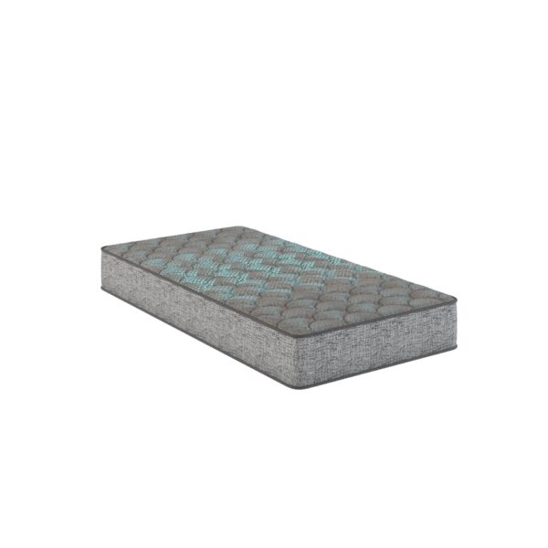 Comfort Care - 11" Twin Size Hybrid Mattress, Medium Comfort - Gray / Blue