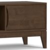 Harper - Low TV Media Stand - Walnut Brown - Image 8