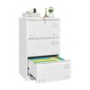 Filing Cabinet Lateral File Cabinet With Lock, 3 Drawer - White - Image 22