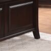 King Bed Transitional - Rich Cappuccino - Image 2