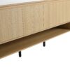 Modern 60" Bathroom Vanity Combo With Single Resin Sink And Storage Cabinet - Oak - Image 18