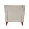 Luminaesque - Fabric Upholstered Armchair With Tufted Back - Beige - Image 7