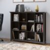 Amherst - 12 Cube Storage Bookcase - Hickory Brown - Image 9