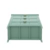 3 Drawer Cabinet For Bedroom, Living Room, Or Study, American Furniture - Light Green - Image 16