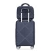 2 Piece Luggage Sets Lightweight Suitcase, Spinner Wheels, (20/14) - Black - Image 17