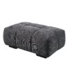 Chosen - Chenille Ottoman - Gray - Image 2