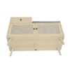 2 Door Shoe Cabinet With 1 Drawer, Freestanding Modern Shoe Storage Cabinet, For Entryway - Natural - Image 21