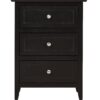 Daniel - Transitional Nightstand - Black - Image 3