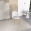 Marion - Mid-Century Modern Dining Chair (Set of 2) - Gold / White - Image 12