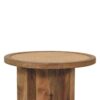 Close Knit Corner End Table - Oak - Image 7