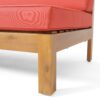 Brava - X Back Left Corner Bench - Red - Image 8