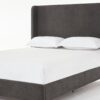 Harper - Tall Headboard Upholstered Bed With High Headboard - Gray - Image 2