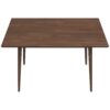 Levi - Modern Rectangular Dining Kitchen Table - Brown - Image 13