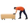 Furniture Moving Dolly, Heavy Duty Wood Rolling Mover With Wheels For Piano Couch Fridge Heavy Items, Securely Holds 500 Lbs (Set of 4) - Natural - Image 12