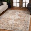 Noble - 5'3" X 7'3" Area Rug - Rust - Image 4
