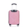 2 Piece Luggage Sets Lightweight Suitcase, Spinner Wheels, (20/14) - Pink - Image 11