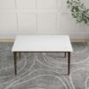 Lindsey - White Top Dining Table - Brown / White - Image 6