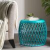 Alamera - Side Table - Teal - Image 3