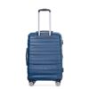 3 Piece Luggage Sets Pc Lightweight & Durable Expandable Suitcase With Two Hooks, Double Spinner Wheels, Tsa Lock, (21/25/29) - Dark Blue - Image 12