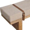 Belmont - Boucle Bench - Oak - Image 6