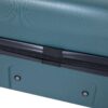 3 Piece Luggage Sets Lightweight Suitcase With Two Hooks, Spinner Wheels, Tsa Lock, (20/24/28) - Dark Green - Image 22