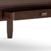 Artisan - Square Coffee Table - Russet Brown - Image 9