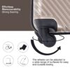 3 Piece Luggage Sets Lightweight Suitcase With Two Hooks, Spinner Wheels, (20/24/28) - Gold - Image 4