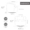 Upholstered Metal Base 360 Degree Swivel Barrel Soft Chair With Pillow, For Club, Living Room, Bedroom, Office As Well As Reading Armchair - Charcoal - Image 2