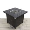 Propane & Gas Fire Pit Table - Black - Image 2