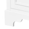 Bathroom Vanity Cabinet With Ceramic Basin, 3 Drawers And Adjustable Shelves - White - Image 19