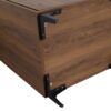Modern Bathroom Vanity Storage Cabinet With Soft Closing Doors And Construction - Brown - Image 7