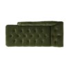 Samuel - Tufted Roll Arm Chaise Lounge - Olive Green - Image 3