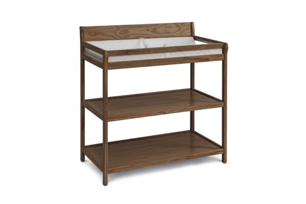 Shailee - Changing Table - Brown, Brown Stone