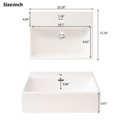 Bathroom Vanity With Ceramic Sink And Ample Storage, Ideal For Small Bathrooms - Green