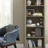 Amherst - 5 Shelf Bookcase - Distressed Gray - Image 3