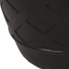 Outdoor Side Table With Lattice Design And Round Top - Black - Image 5