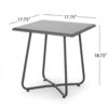 Alder - Side Table - Gray - Image 3