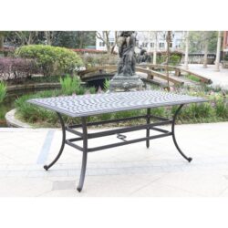 Rectangle Dining Table - Espresso Brown