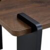 Walnut Colored Coffee Table, Suitable For Modern Minimalist Living Rooms - Walnut - Image 15